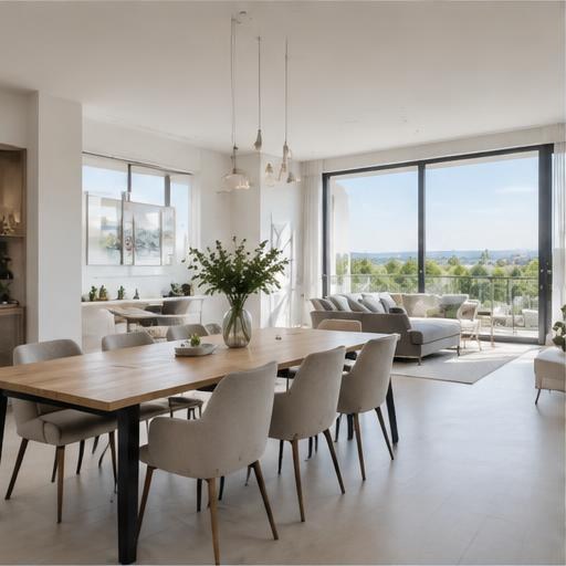 Appartement avec vue dégagée